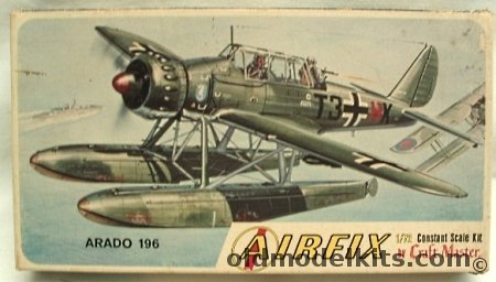 Airfix 1/72 Arado Ar-196 Craftmaster, 1209-50 plastic model kit